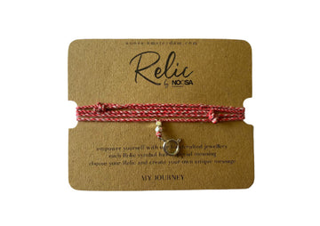 Noosa Ketting Relic Cotton Coral (Rood)