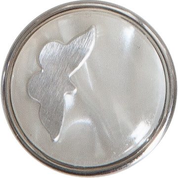 NOOSA LIMITED ORIGINAL CHUNK - BUTTERFLY WHITE MOTHER OF PEARL