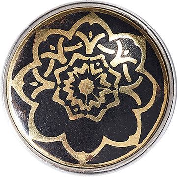 NOOSA LIMITED ORIGINAL CHUNK – FLOWER OF LIFE (BLACK)