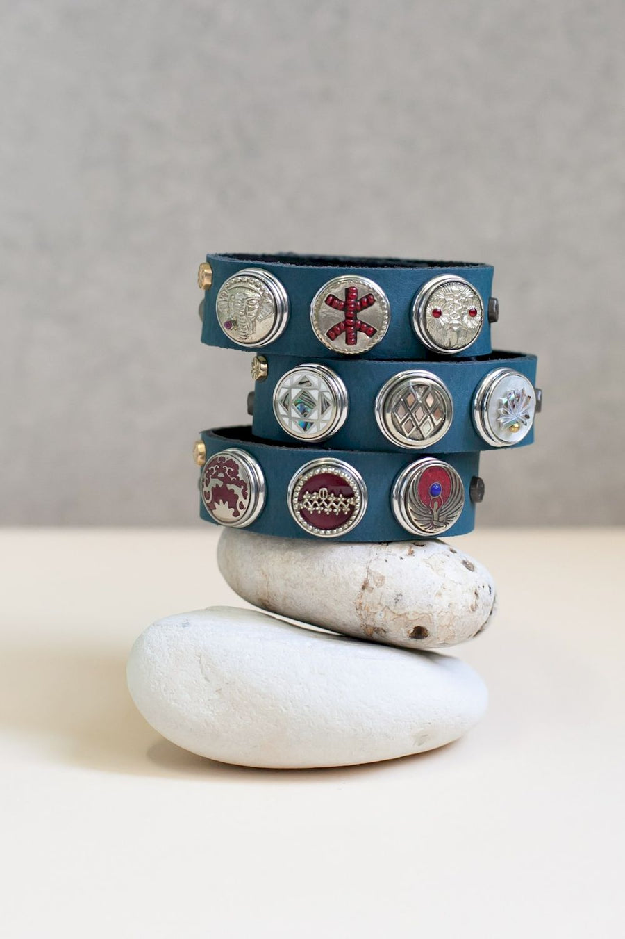 Noosa Original Pennan armband - Petrol