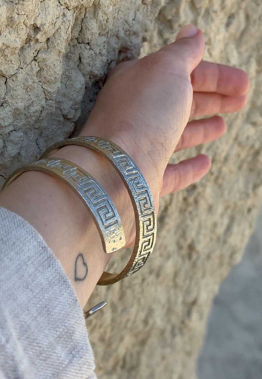NOOSA-Amsterdam Ariadne Cuff Bracelet – Zilver