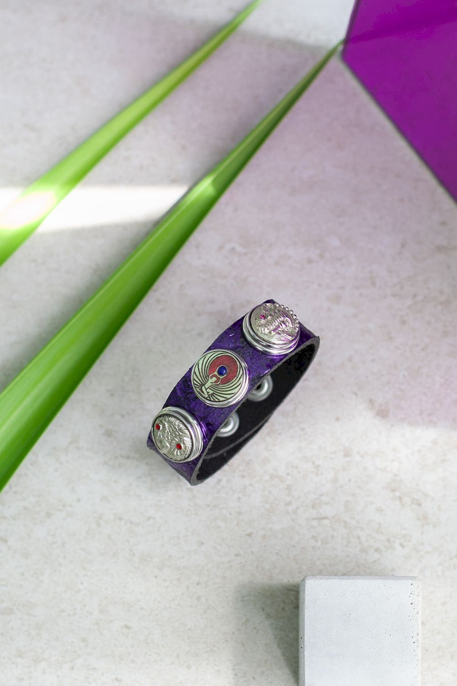Noosa Original Naga Armband – Limited Edition Very Peri Metallic