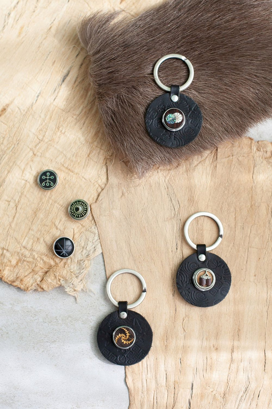 ORIGINAL NORN KEY RING - BLACK