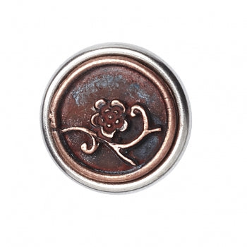 NOOSA Petite Chunk – Victorian Button Mysotis Copper
