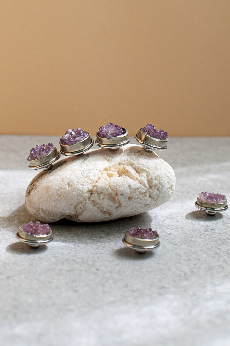 Noosa Chunk – Amethist Druzy