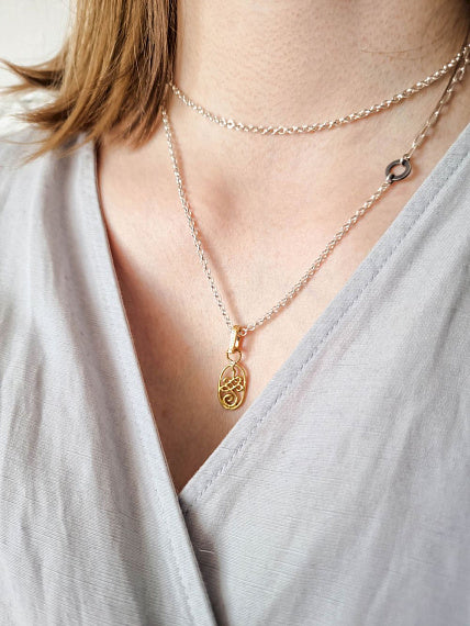 Noosa Relic Wing necklace Silver