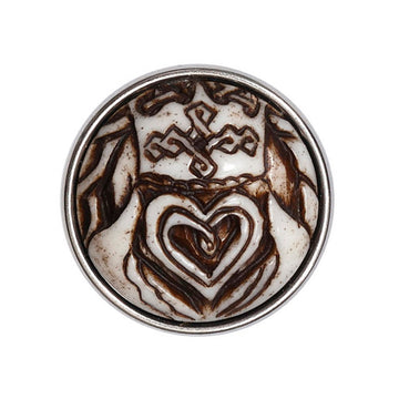 Noosa Chunk Original - Claddagh Ring