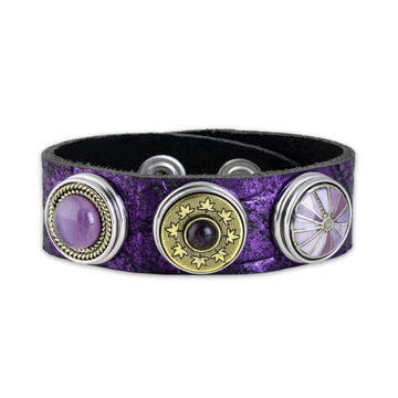 Noosa Original Naga Armband – Limited Edition Very Peri Metallic