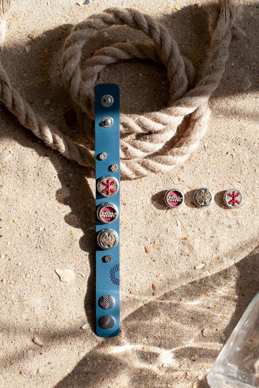 Noosa Original Pennan armband - Petrol