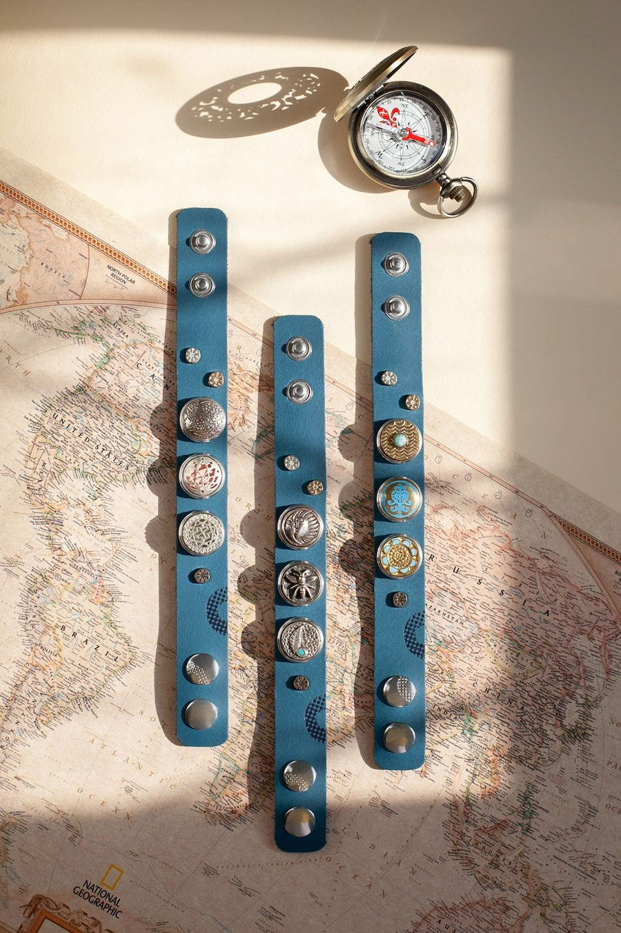 Noosa Original Pennan armband - Petrol