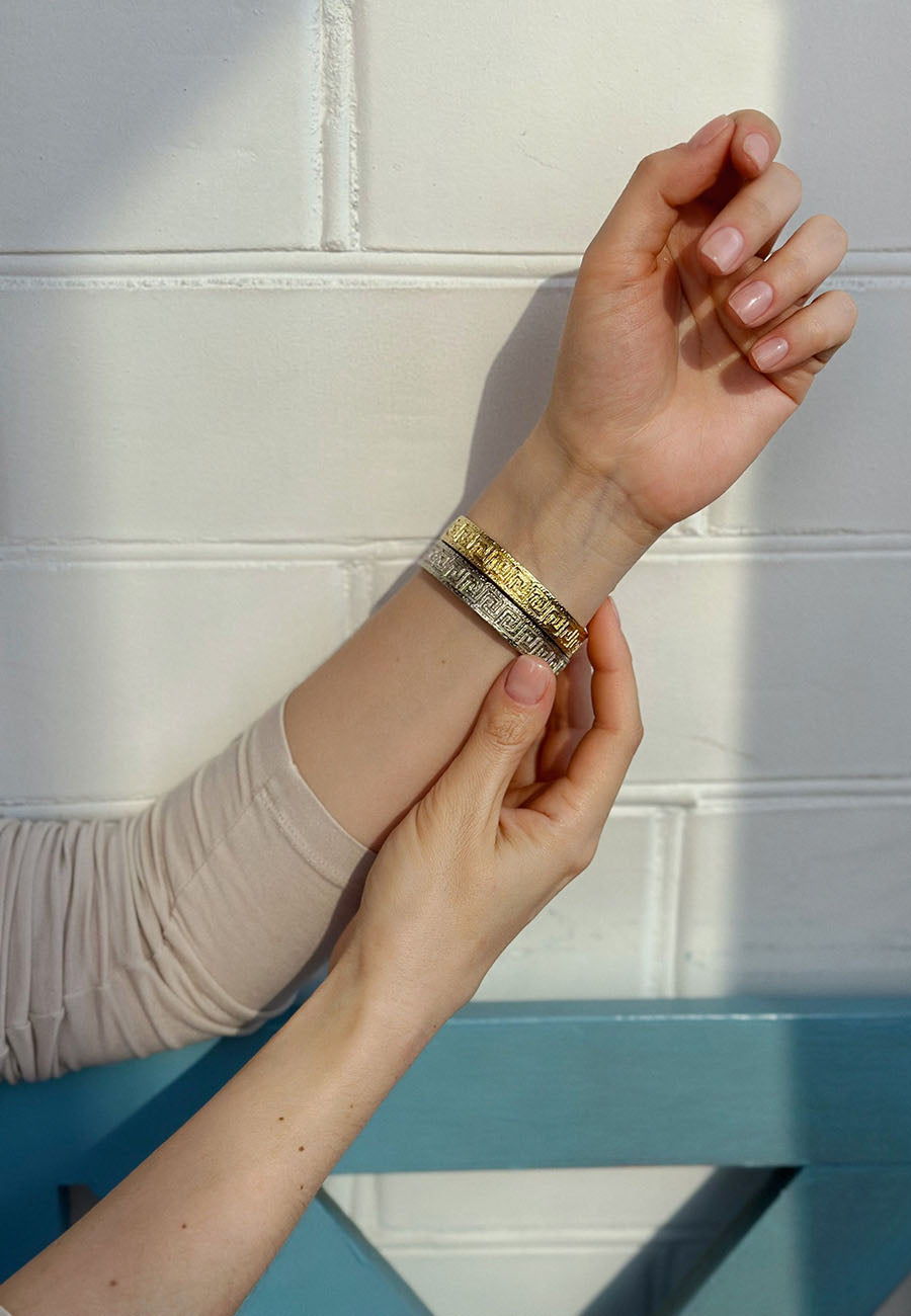 NOOSA-Amsterdam Ariadne Cuff Bracelet – Zilver