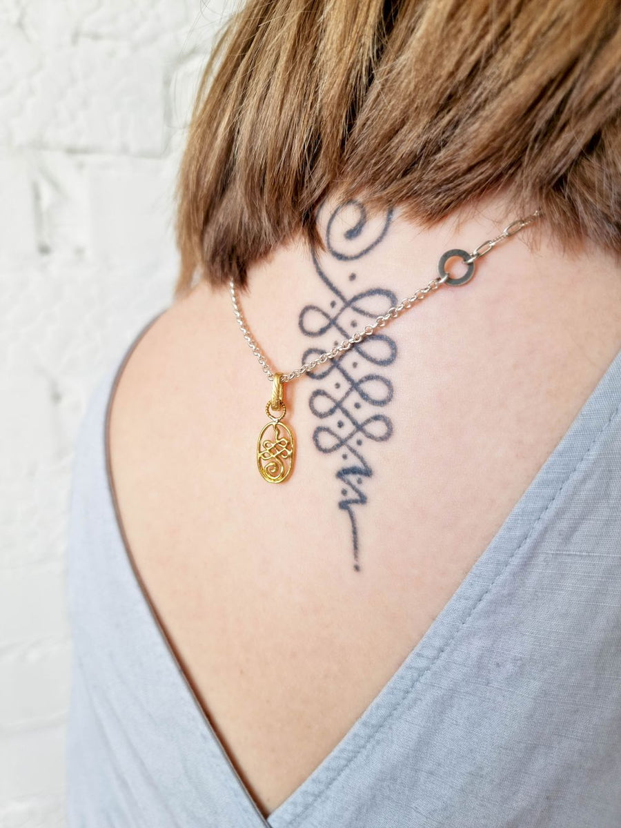 Noosa Relic Wing necklace Silver