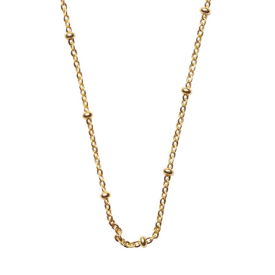 Noosa Ketting Ball Curb Chain Gold Plated Brass (Verguld Messing)
